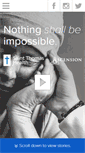Mobile Screenshot of nothingshallbeimpossible.com